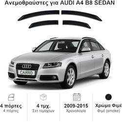 Heko Set Deflectoare Vânt Față și Spate Dark Fime Pentru Audi A4 4 Bucăți 10233 Heko Set Deflectoare Vânt Față și Spate Dark Fime Pentru Audi A4 4 Bucăți 10233