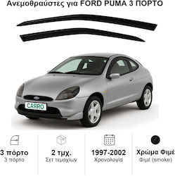 Heko Σετ Ανεμοθραύστες Μπροστινοί Σκούρο Φιμέ για Ford Puma 2τμχ 15270 Heko Σετ Ανεμοθραύστες Μπροστινοί Σκούρο Φιμέ για Ford Puma 2τμχ 15270