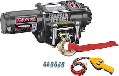 EWK2000 Electric 4x4 Car Winch 12V with Towing Capacity 907kg