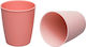 Nip Baby Cups made of Plastic Pink 2pcs for 24m+m+