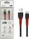 SGL Regular USB 2.0 to micro USB Cable Μαύρο 1m 1τμχ