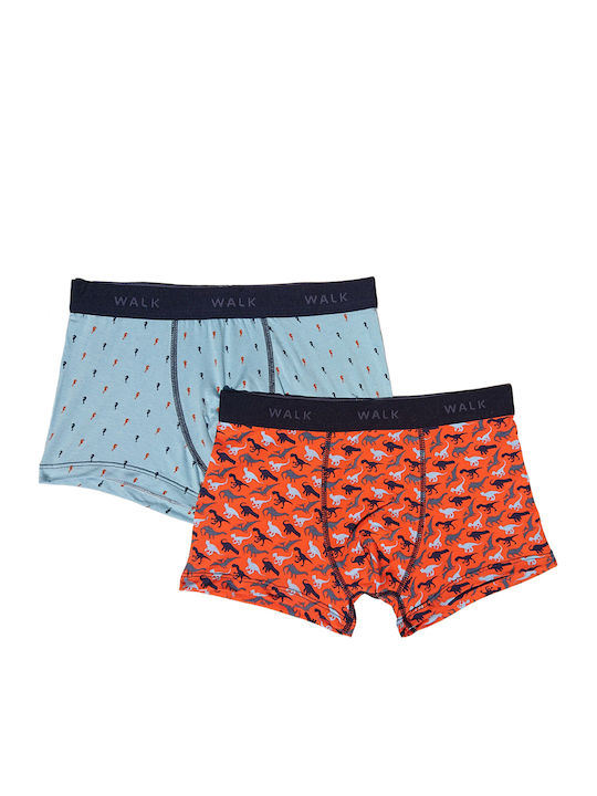 Walk Bamboo Kids Set with Boxers Multicolored 2pcs