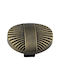 Import Hellas 6390 Antique Knob Furniture made of Metallic in Bronze Color 30mm (Center Distance 35mm) 6390 1pcs