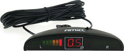 AMiO Οθονη LED για Σύστημα Παρκαρίσματος 99x20x26mm 12V