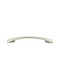 Import Hellas 6088 Handle Furniture made of Zamak Matt Nickel with Center Distance 128mm 6088 1pcs