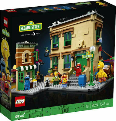 Lego Ideas: 123 Sesame Street για 18+ ετών 21324