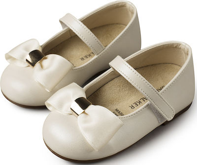 Babywalker Baptism Pumps Ecru