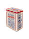 Nostalgic Art Usa Popcorn Box Cereals with Lid Metallic 10x14x20cm