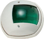 Eval Boat Light Without Mast Side Light Green White 03020-W