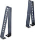 Auto Gs Στοπ Σχάρας Αυτοκινήτου Stop Cruz 941-012 18cm για Μπάρες 35x35 4τμχ 4τμχ