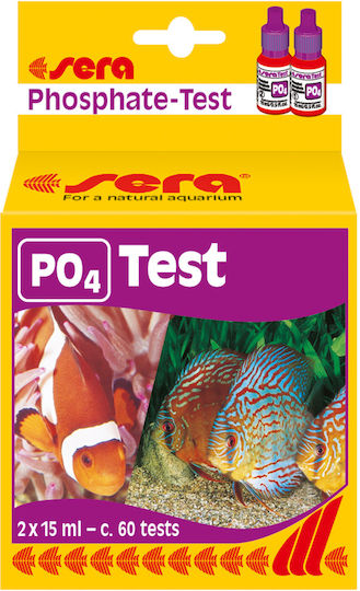 Sera Aquarium Water Tester PO4 Phosphate Test 3x15ml