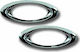 Auto Gs Front Headlight Eyebrows for Toyota RAV 4 Decorative Flash Eyebrows for Toyota RAV 4 2006-Onwards