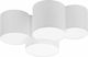 TK Lighting Modern Fabric Ceiling Light with Socket E27 69pcs White