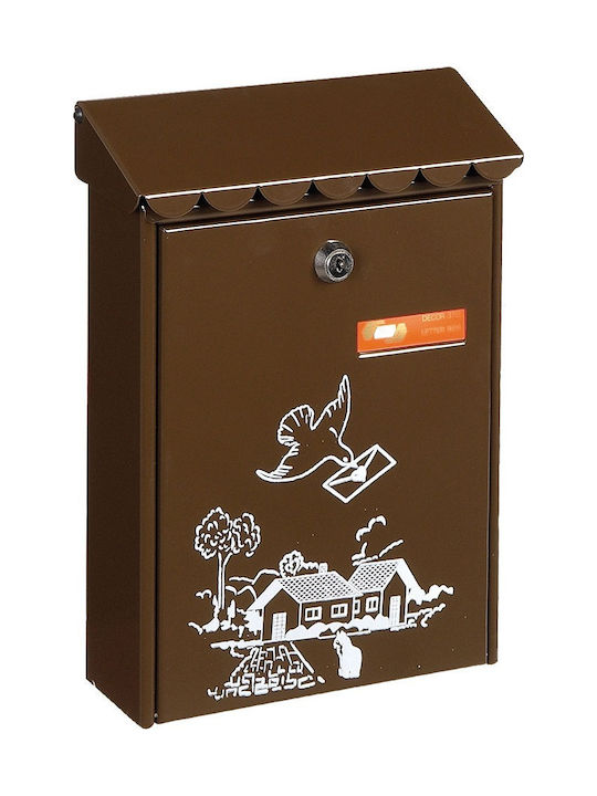 Viometal LTD Ντεκόρ 310 Outdoor Mailbox Metalli...