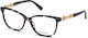 Feminin Plastic Rame ochelari Negru GU2832 005