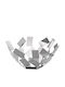 Alessi La Stanza Dello Scirocco Fruit Bowl Inox White 27.3x27.3x13cm