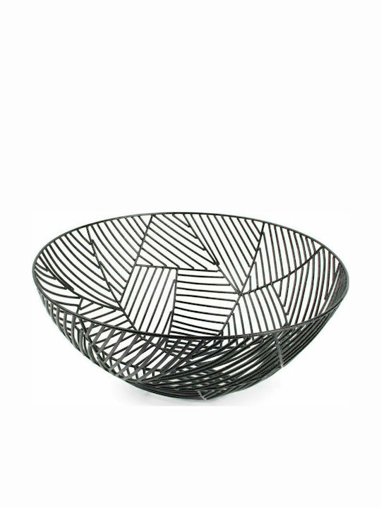 Salt & Pepper Tero Fruit Bowl Metallic Black 30...