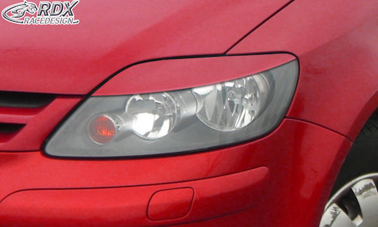 Autostyle Φρυδάκια Φαναριών Μπροστινά για Volkswagen Golf Φρυδάκια Φαναριών για VW Golf 5 Plus