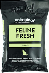 Animology Feline Fresh Șervețele de curățare pentru pisici, 20 bucăți