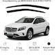 Heko Set of Windbreakers Front Car Dark Fime for Mercedes-Benz GLA / GLC / GLE 2pcs