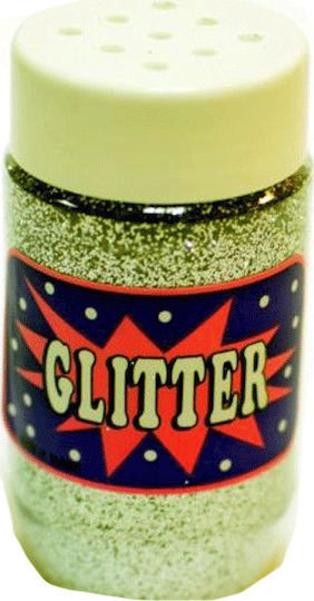 Colorfix Χρυσόσκονη Glitter Ασημί σε Αλατιέρα 113gr