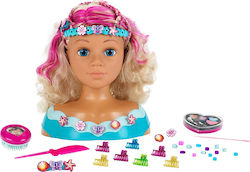 Klein Kopf Der Puppe Make-up Und Accessoires Kopf Schönheitsspielzeug Klein Kopf Der Puppe Make-up Und Accessoires Kopf Schönheitsspielzeug