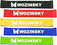 Wozinsky Loop Bands Set 5pcs Multicolored 1.2m