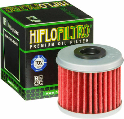 Hiflofiltro Φίλτρο Λαδιού Μοτοσυκλέτας για Honda CRF150/250/450 CRF 150