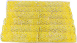 Watch Wire Mesh Roller Κίτρινα 17mm In Yellow Colour 12pcs