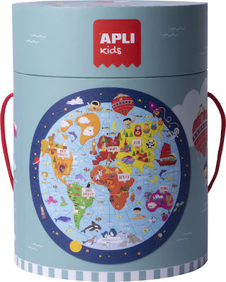 Kinderpuzzle Worldmap für 4++ Jahre 48pcs Apli Kids