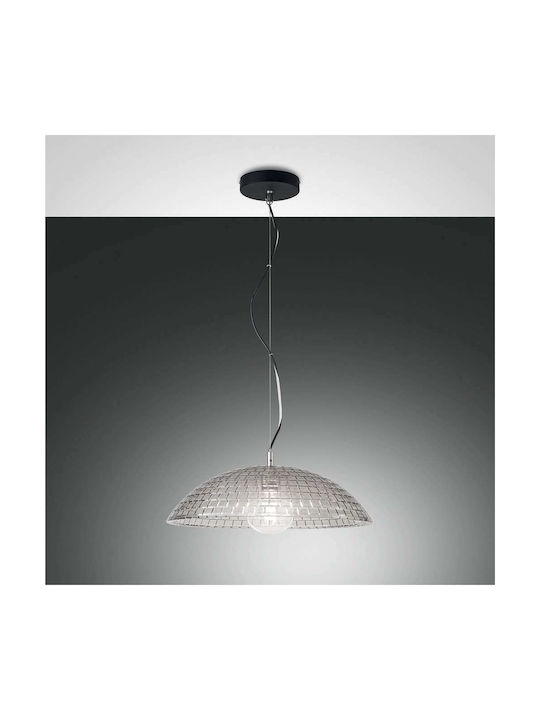 Fabas Luce Diamond Pendant Light Single-Light for Socket E27 Gray