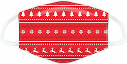 Puckator Christmas Face Covering Red Christmas ...