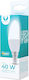 Forever Light LED крушка 6W 100mm за фасунга E14 и форма C37 Топло бяло 480лм