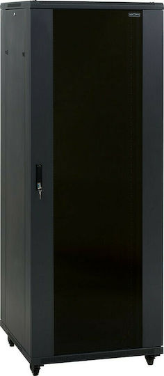 Central Επιδαπέδια Καμπίνα Rack 42U 80x100x207cm Μαύρο 4000 5 960 42/C