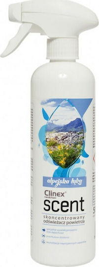 Clinex Fragrance Spray Scent with Fragrance With Alpine Meadow Freshness 77-902 500ml