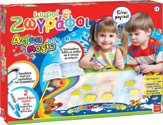 Real Fun Toys Malerei Kleine Maler Aqua Magic für Kinder 3+ Jahre alt+ Jahre