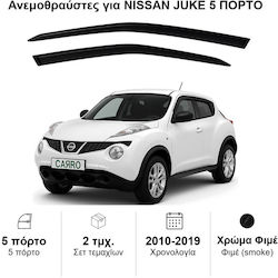 Heko Set Front Dark Fime Car Windbreakers for Nissan Juke 5D 2010 2 Pieces 24276 Heko Set Front Dark Fime Car Windbreakers for Nissan Juke 5D 2010 2 Pieces 24276