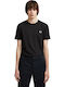 T-shirt Μαύρο