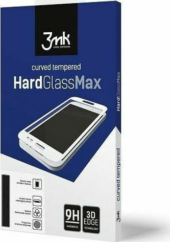 3MK Hardglass Max Black Vollflächig gehärtetes Glas (Huawei P40 Pro)