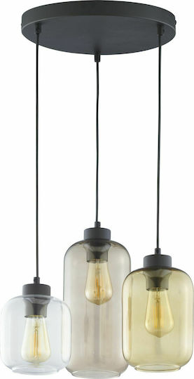 TK Lighting Висящо осветително тяло Прозрачен 36см.