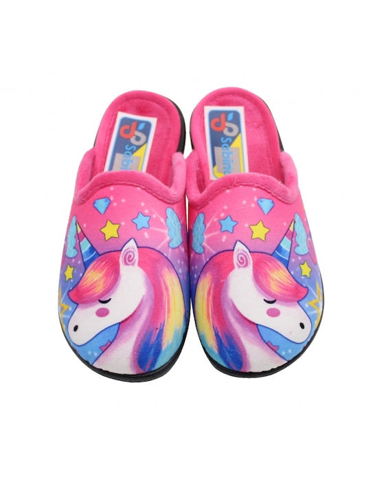 CHILDREN'S SLIPPERS HOUSE SLIPPERS SABINO 4300/163-FUXIA 4300/163-FUXIA