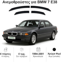 Heko Set Car Windbreakers Front and Back Dark Fime for Bmw Series 7 4 Pieces 11130 Heko Set Car Windbreakers Front and Back Dark Fime for Bmw Series 7 4 Pieces 11130