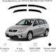 Heko Комплект Ветробрани Dark Fime за Toyota Matrix 4бр