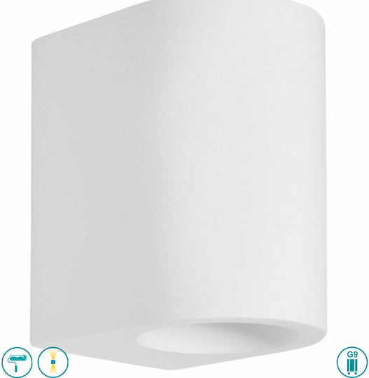 SoleLuce Sole Luce Artemis Leuchte Wand Weiß SoleLuce Sole Luce Artemis Leuchte Wand Weiß