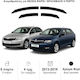 Heko 2013> Σετ Skoda Rapid Spaceback 5d Σετ Ανεμοθραύστες Αυτοκινήτου Μπροστινοί και Πίσω Σκούρο Φιμέ για Skoda Rapid 4τμχ