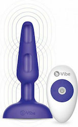 b-Vibe Trio Plug Anal Plug with Wireless Functionality and Vibration Purple 13.5cm