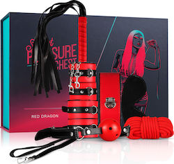 LoveBoxxx Secret Pleasure Chest BDSM Kit σε Κίτρινο Χρώμα