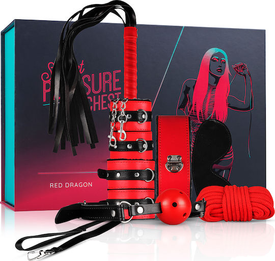 LoveBoxxx Secret Pleasure Chest BDSM Kit σε Κίτρινο Χρώμα