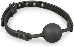 Easytoys Ball Gag With Silicone Ball Φίμωτρο σε Μαύρο Χρώμα Easytoys Ball Gag With Silicone Ball Φίμωτρο σε Μαύρο Χρώμα