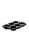 Nava Non-stick Aluminum Cupcakes & Muffins 6 Cups Baking Pan Nature 26.5x8.5x3cm